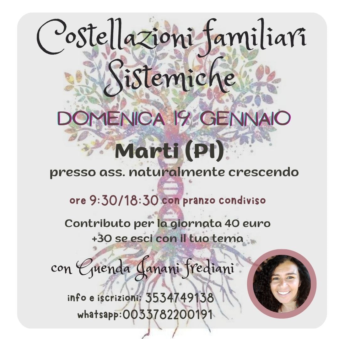 Costellazioni familiari con Guenda Frediani